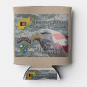 75e Ranger Regiment Afghaans gevechtsveteraan Blikjeskoeler (Voorkant)