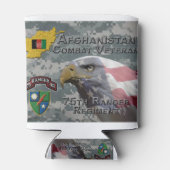 75e Ranger Regiment Afghaans gevechtsveteraan Blikjeskoeler (Achterkant)