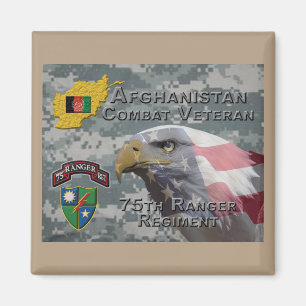 75e Ranger Regiment Afghaans gevechtsveteraan Magneet