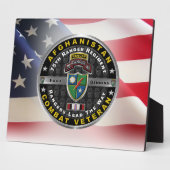 75e Ranger Regiment Afghanistan Veteraan Fotoplaat (Zijkant)