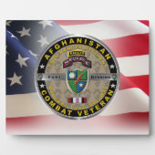 75e Ranger Regiment Afghanistan Veteraan Fotoplaat (Voorkant)