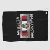 75e Ranger Regiment Afghanistan Veteraan Golfhanddoek (Horizontaal)