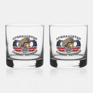75e Ranger Regiment Afghanistan Veteraan Whisky Glas