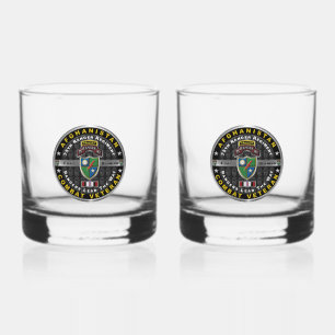 75e Ranger Regiment Afghanistan Veteraan Whisky Glas