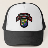 75e Ranger Regiment - Airborne - 1e bataljon Trucker Pet (Voorkant)