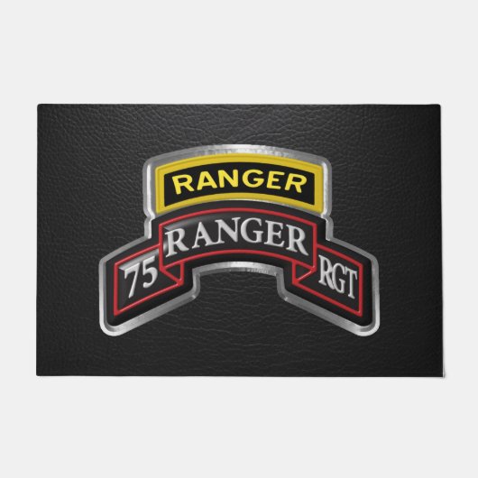 75e Ranger Regiment Airborne Ranger Deurmat (Voorkant)