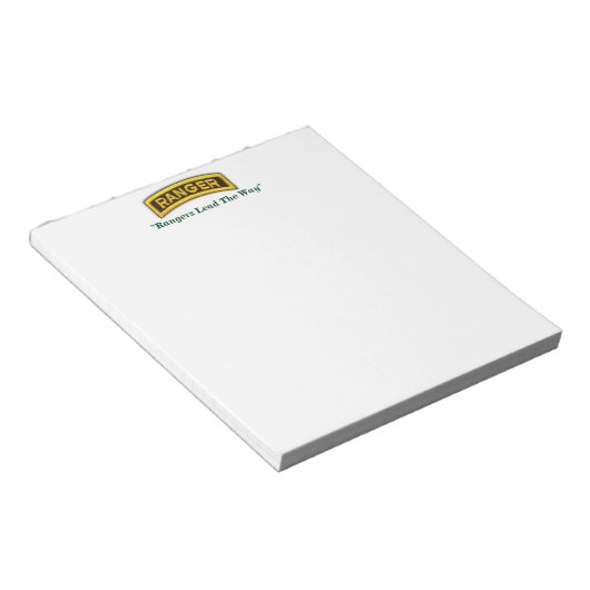 75e Ranger Regiment Airborne Rangers Veterans Notitieblok (Schuin)