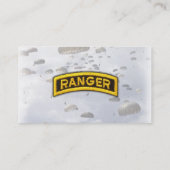 75e Ranger Regiment Army Rangers Fort Benning vet Visitekaartje (Achterkant)
