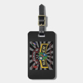 75e Ranger Regiment Bagagelabel (Voorkant verticaal)