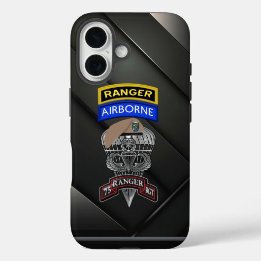 75e Ranger Regiment Case-Mate iPhone Case (Achterkant)