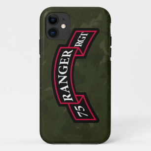 75e Ranger Regiment "Dark Green Camo" iPhone 11 Hoesje