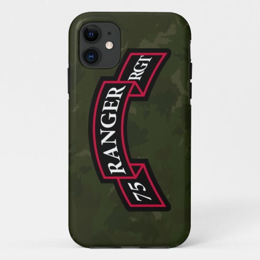 75e Ranger Regiment "Dark Green Camo" Case-Mate iPhone Case (Achterkant)