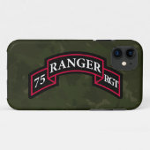 75e Ranger Regiment "Dark Green Camo" Case-Mate iPhone Case (Achterkant (horizontaal))