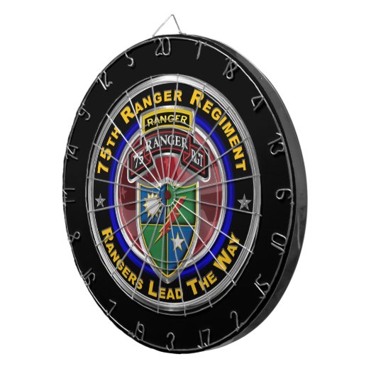 75e Ranger Regiment Dartbord (Voorkant Rechts)