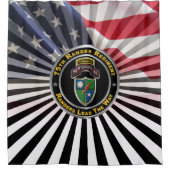 75e Ranger Regiment Douchegordijn (Voorkant)