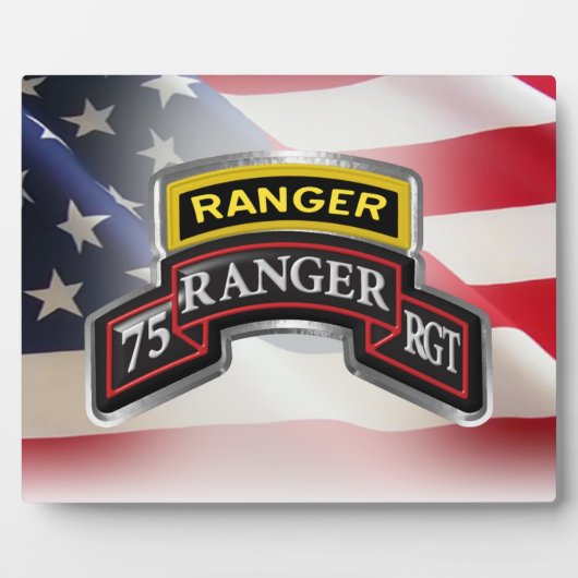 75e Ranger Regiment Fotoplaat (Voorkant)