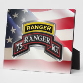 75e Ranger Regiment Fotoplaat (Zijkant)