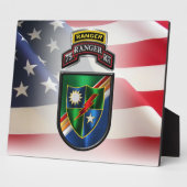 75e Ranger Regiment Fotoplaat (Zijkant)