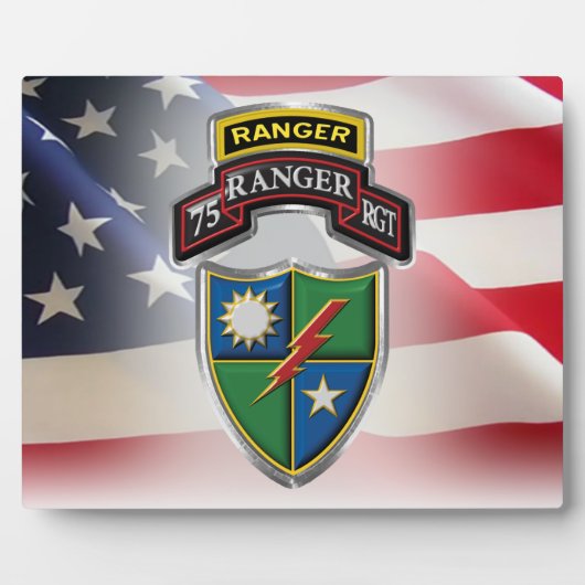 75e Ranger Regiment Fotoplaat (Voorkant)