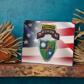 75e Ranger Regiment Fotoplaat (Zijkant)