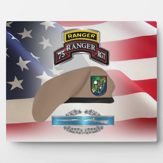 75e Ranger Regiment Fotoplaat (Voorkant)