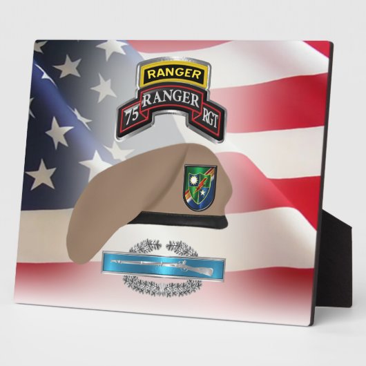 75e Ranger Regiment Fotoplaat (Zijkant)