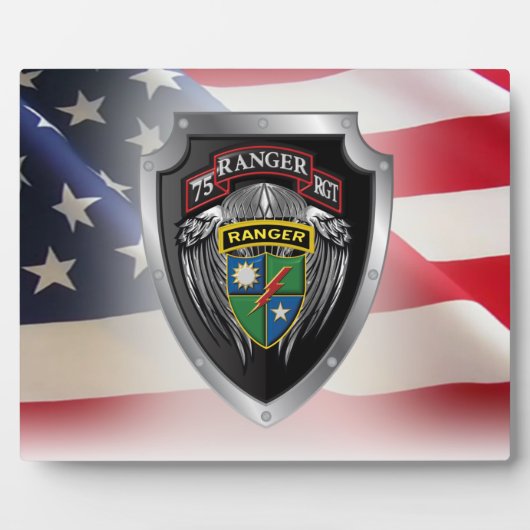 75e Ranger Regiment Fotoplaat (Voorkant)