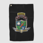 75e Ranger Regiment Golfhanddoek (Voorkant)