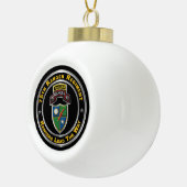 75e Ranger Regiment Keramische Bal Ornament (Rechts)