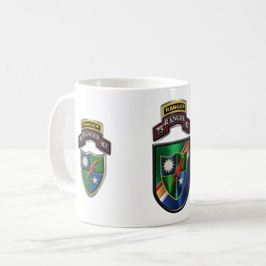 75e Ranger Regiment Koffiemok (Voorkant links)