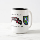 75E RANGER REGIMENT MILITAIRE INTELLIGENCE BN TWEEKLEURIGE KOFFIEMOK (Voorkant rechts)