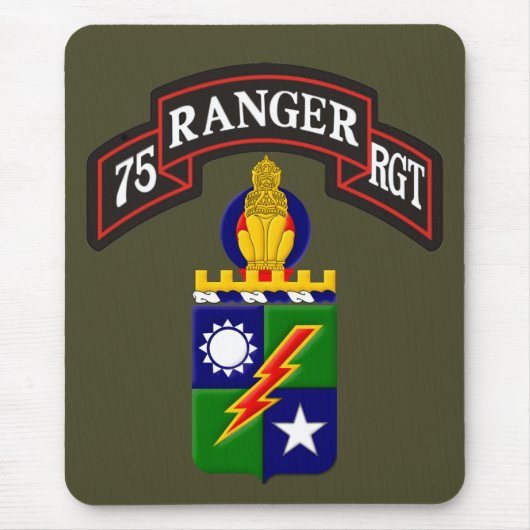 75e Ranger Regiment Muismat (Voorkant)