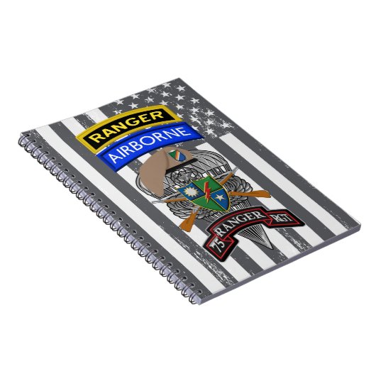 75e Ranger Regiment Notitieboek (Rechterzijde)