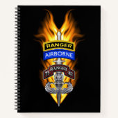 75e Ranger Regiment Notitieboek (Voorkant)