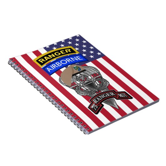 75e Ranger Regiment Notitieboek (Rechterzijde)
