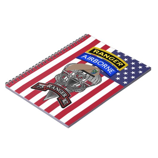 75e Ranger Regiment Notitieboek (Linkerzijde)