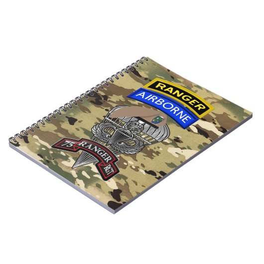 75e Ranger Regiment Notitieboek (Linkerzijde)