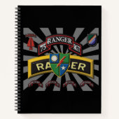 75e Ranger Regiment Notitieboek (Voorkant)
