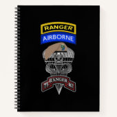 75e Ranger Regiment Notitieboek (Voorkant)