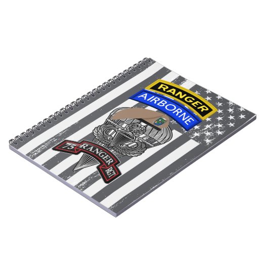 75e Ranger Regiment Notitieboek (Linkerzijde)