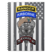 75e Ranger Regiment Notitieboek (Voorkant)
