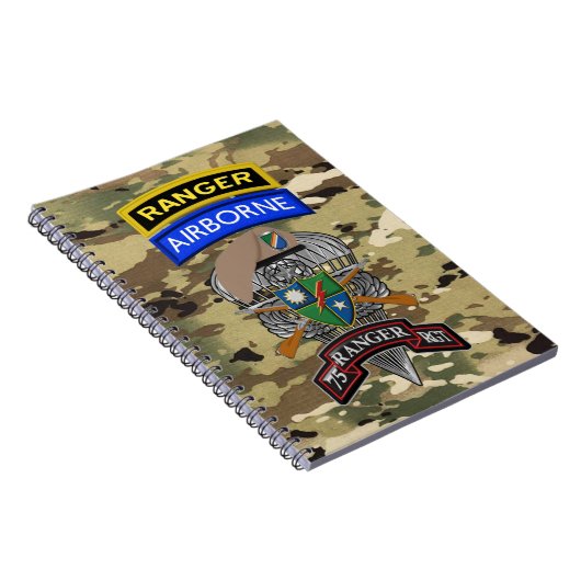 75e Ranger Regiment Notitieboek (Rechterzijde)