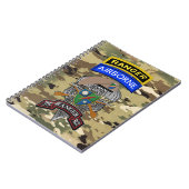 75e Ranger Regiment Notitieboek (Linkerzijde)