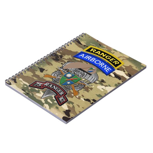 75e Ranger Regiment Notitieboek (Linkerzijde)