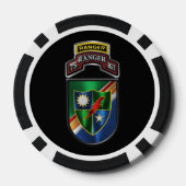 75e Ranger Regiment Poker Chips (Achterkant)