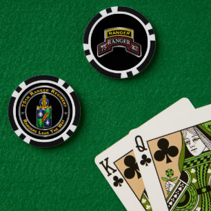 75e Ranger Regiment Poker Chips