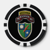 75e Ranger Regiment Poker Chips (Voorkant)