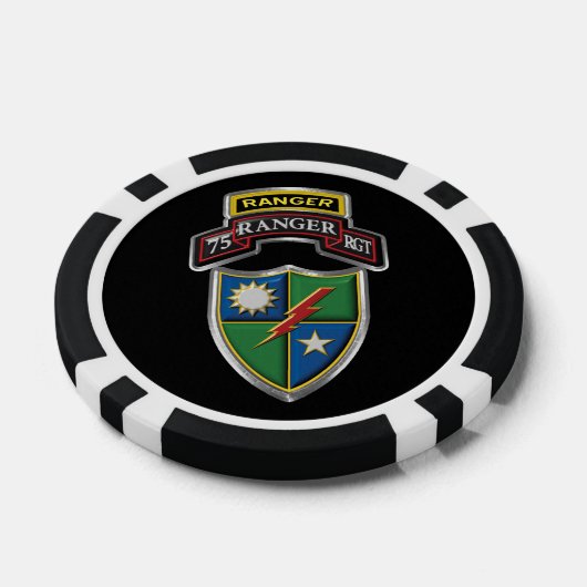 75e Ranger Regiment Poker Chips (Enkel)