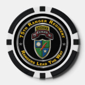 75e Ranger Regiment Poker Chips (Voorkant)