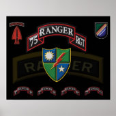 75e Ranger Regiment Poster (Voorkant)